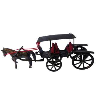 MINIATUR DELMAN KERETA SATU KUDA UKURAN 36x13x18 cm BAHAN MINIATUR DELMAN KERETA SATU KUDA UKURAN 36x13x18 cm BAHAN