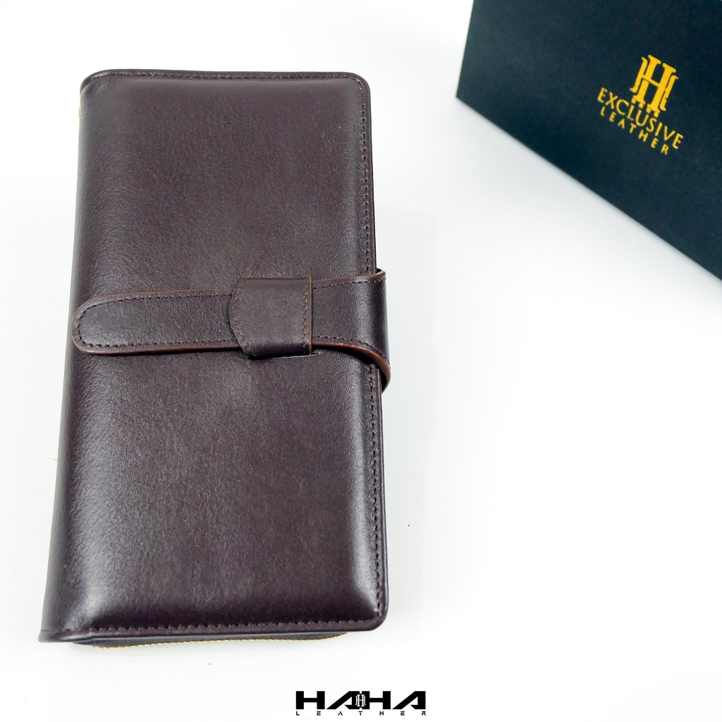 Dompet TIAZA Kulit Sapi Wanita Perempuan Cewek Muat HP - Originale Leather Wallet