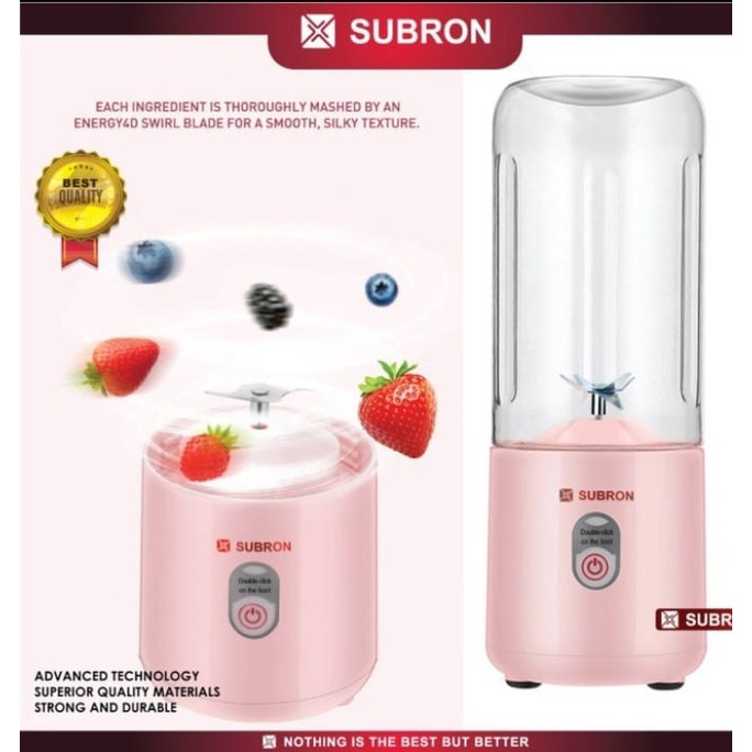 SUBRON JUICER PORTABLE ELECTRIK CUP 500ML