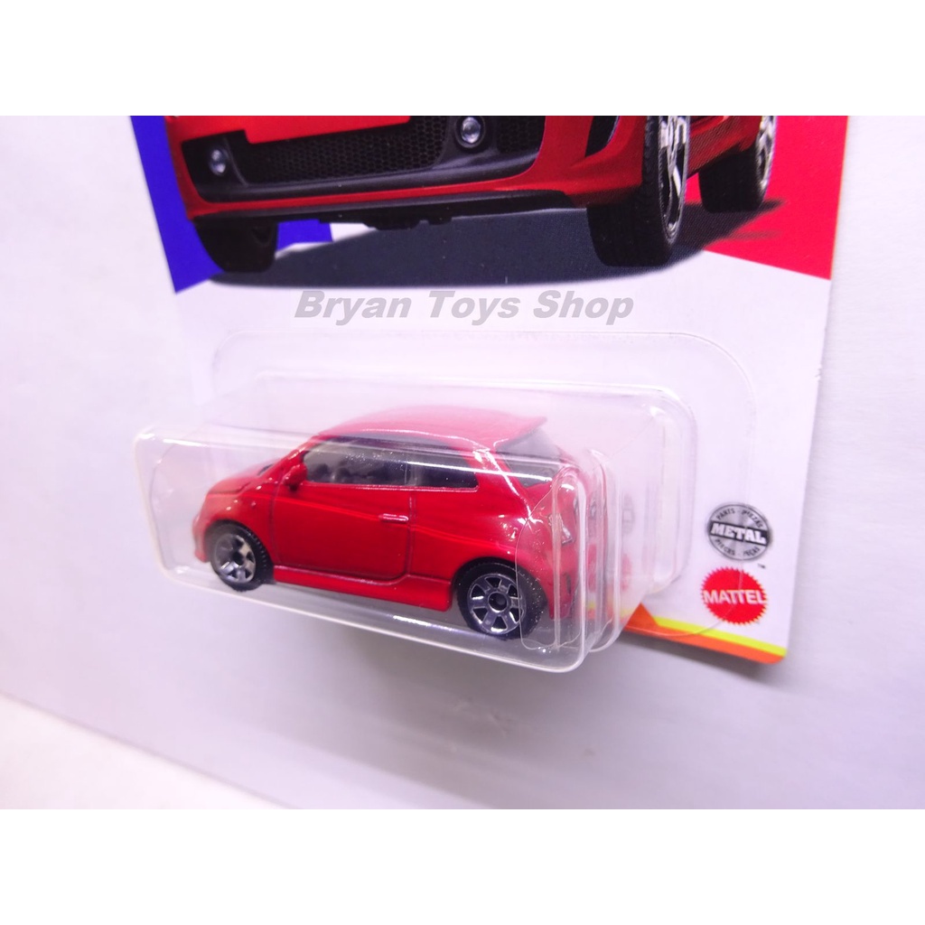 Matchbox France 2019 Fiat 500 Merah