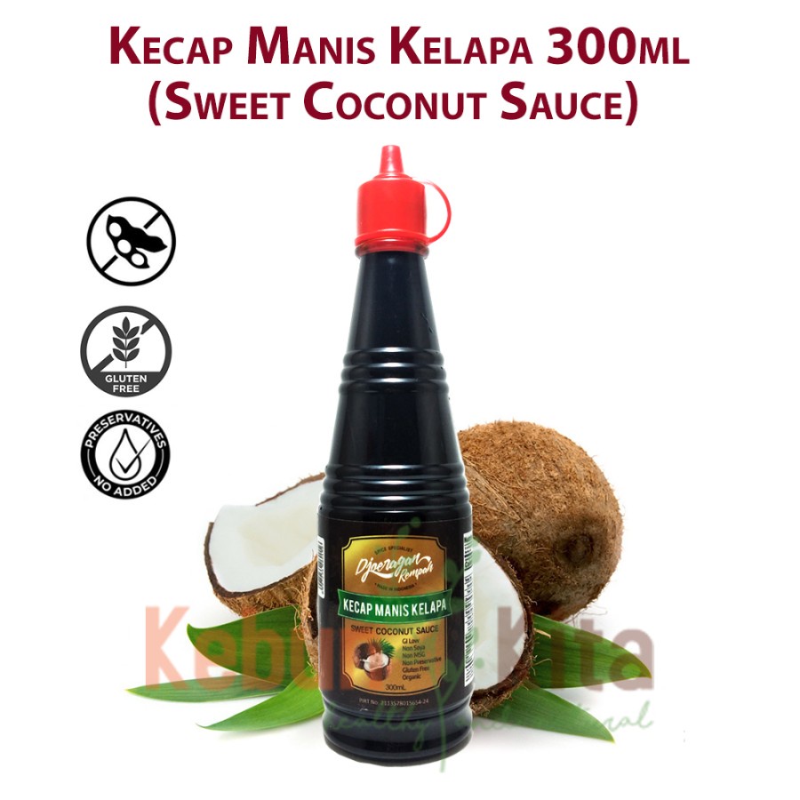 

Djoeragan Rempah Kecap Manis Kelapa 300 ml