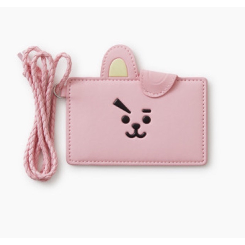 BT21 Official Strap Card Wallet Case Cooky