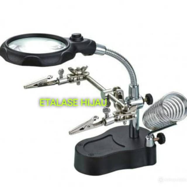 Set PCB Holder Kaca Pembesar