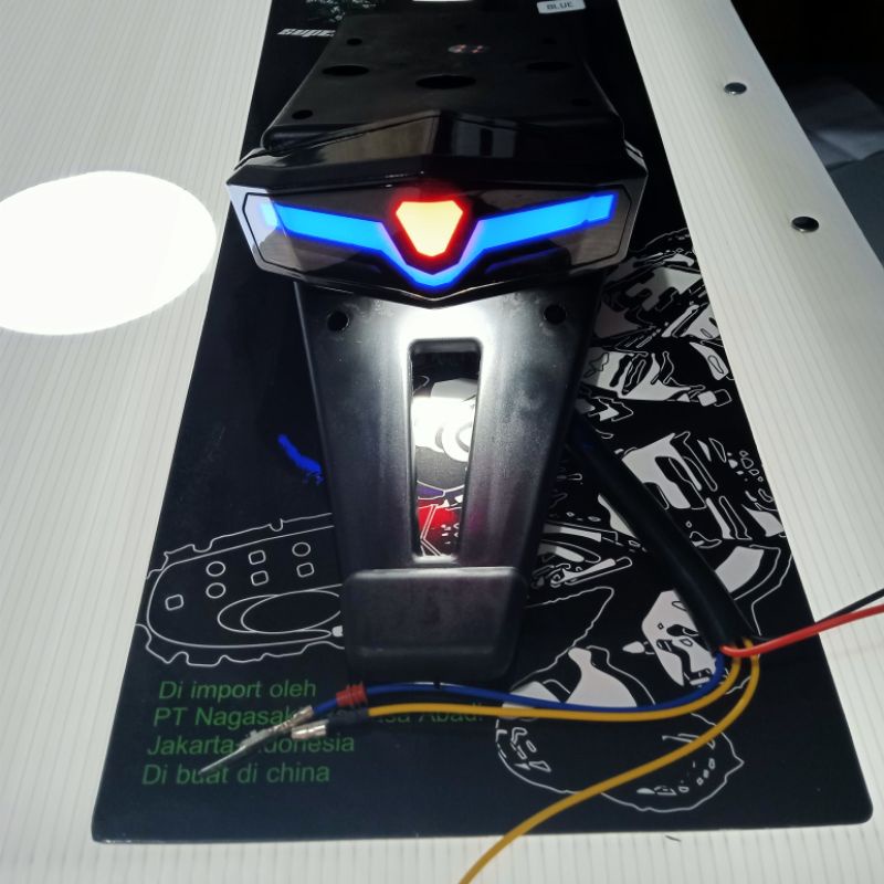 spakbor KLX buntut KLX stop lamp KLX plus lampu sen depan belakang