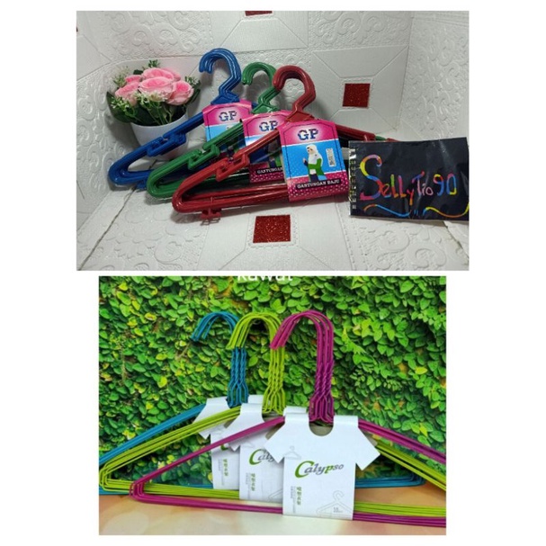hanger / gantungan baju kawat calypso dan GP