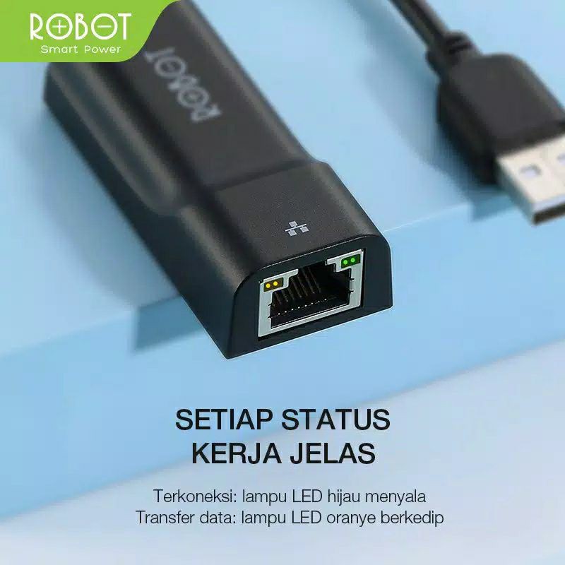 Robot EA10 USB 2.0 100Mbps Ethernet Hub Adapter