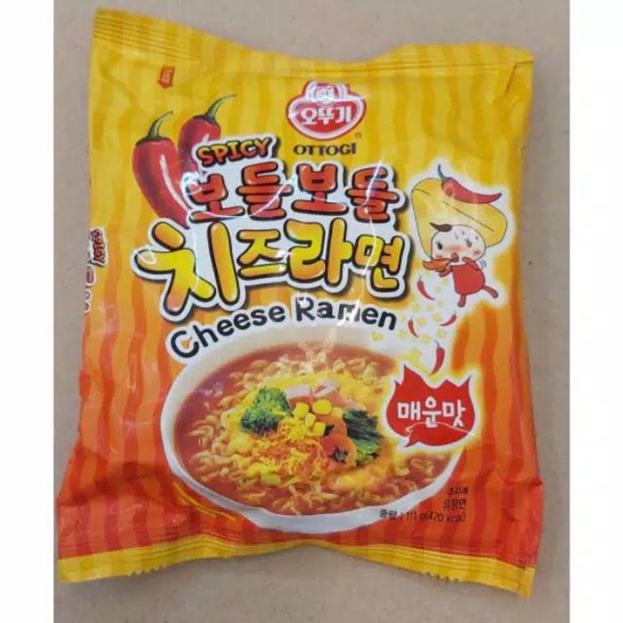 

impor-mie- ottogi cheese ramen spicy 111gr -mie-impor.