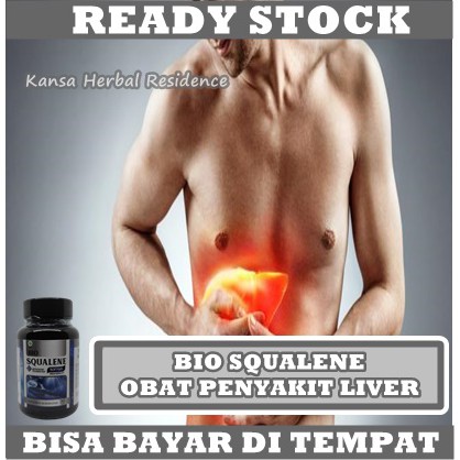 Obat Liver Kronis, Kanker Hati, Stadium A B C D, Sirosis, Peradangan Hati, Hepatitis, Penyakit Kuning, Kanker Hati Anak, Kanker Pembuluh Darah, Hati Bengkak - Bio Squalene Asli 100% Original