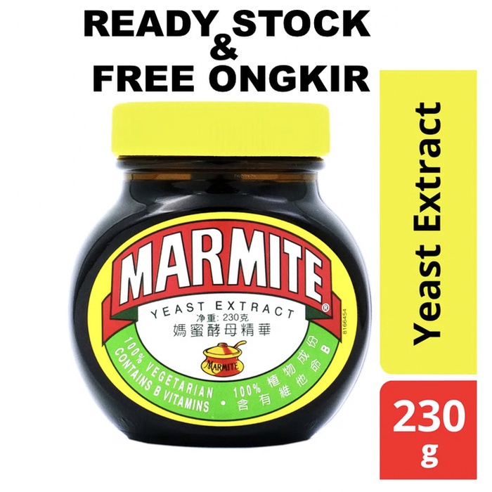 

Ready stock Marmite Yeast Extract 230g / Ready Stock
