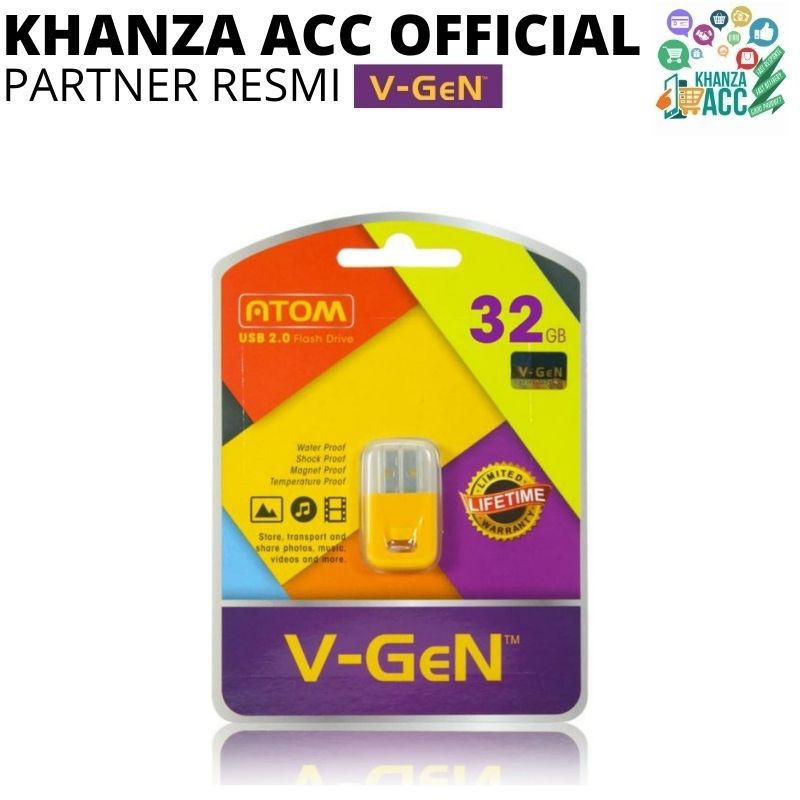 KHANZAACC FLASHDISK VGEN ATOM 32GB USB 2.0