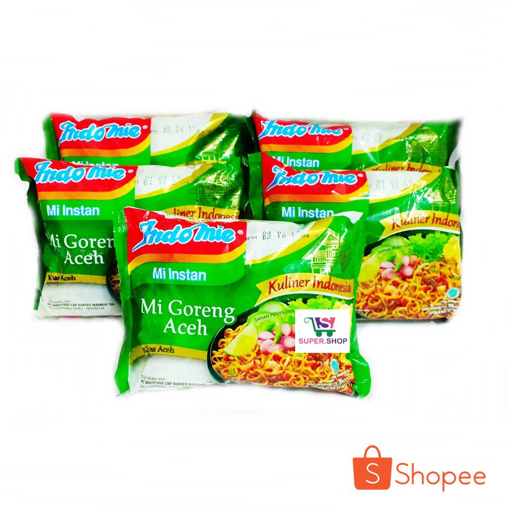 5 Pcs Indomie Kuliner Indonesia Mi Goreng Aceh Soto Lamongan Tengkleng Soto Padang Shopee Indonesia