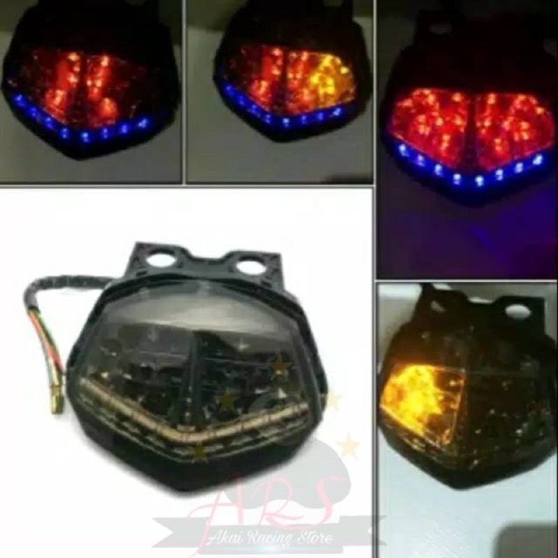 Lampu Belakang Led Ninja 250 Karbu Led 3 in 1 / Stop Lamp Ninja 250 Karburator