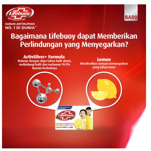 Lifebuoy Sabun Mandi Cair Body Wash  Antibakteri 400Ml