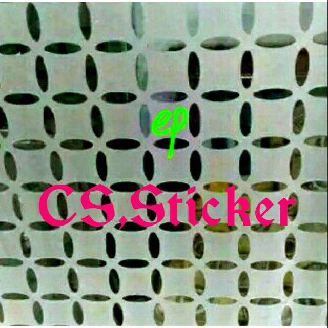 Stiker kaca motif/stiker kaca polos & kaca film/stiker kaca motif EP