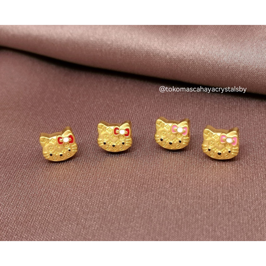 Charm Kitty Emas kadar 24K HK Hongkong 999.9%