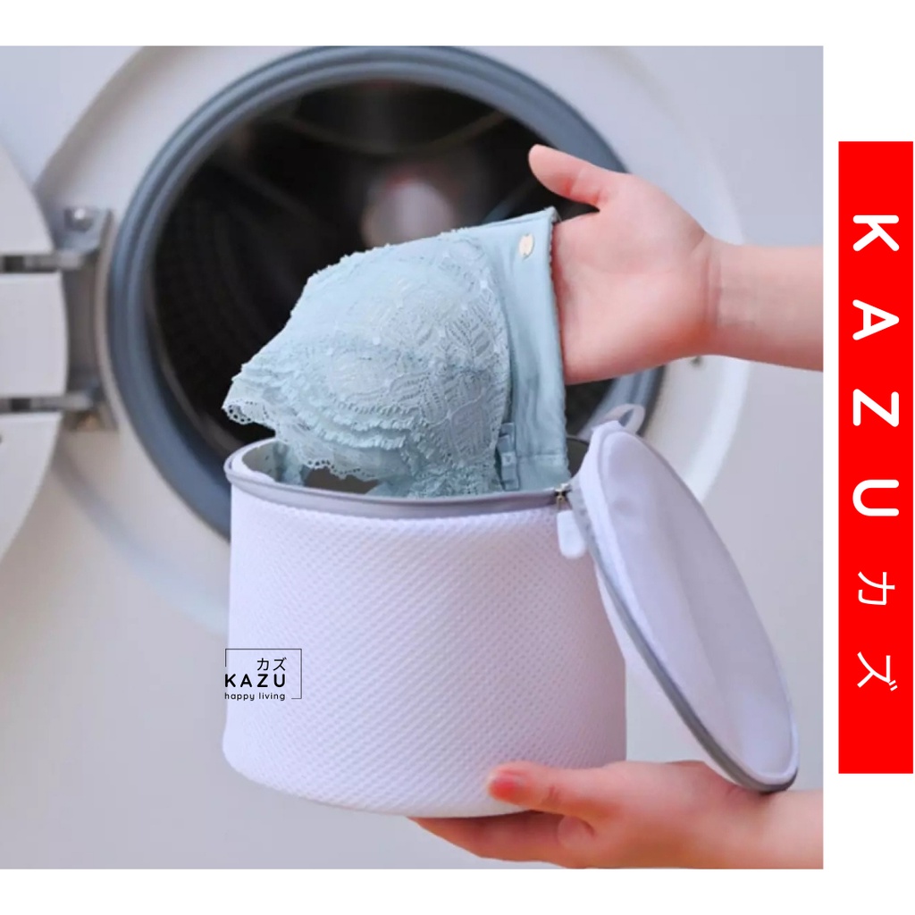 KAZU KHL156 Laundry Bag Kantong Jaring Mesin Cuci Baju Kotor Bra Celana Dalam Underwear Pakaian Bayi Halus Travel Organizer Penyimpanan Pakaian
