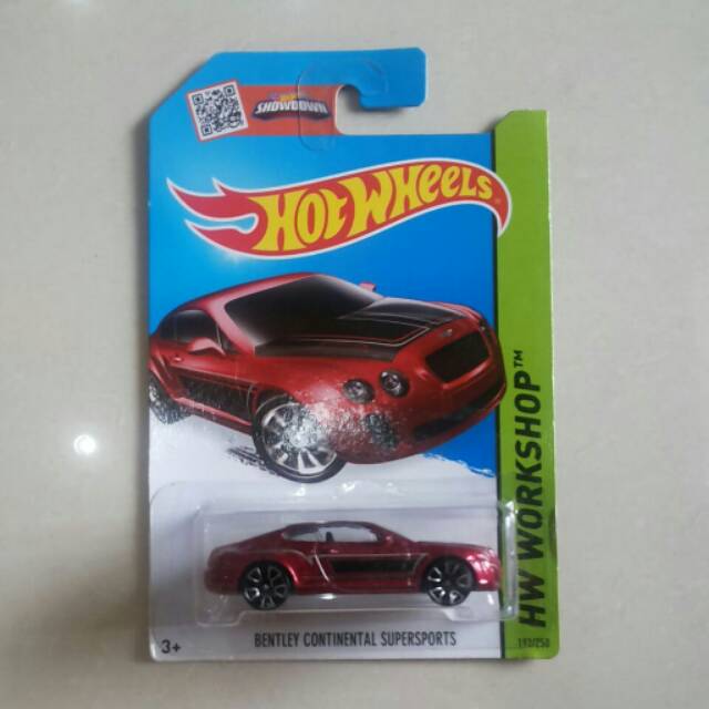 Hot Wheels Bentley Continental Supersports