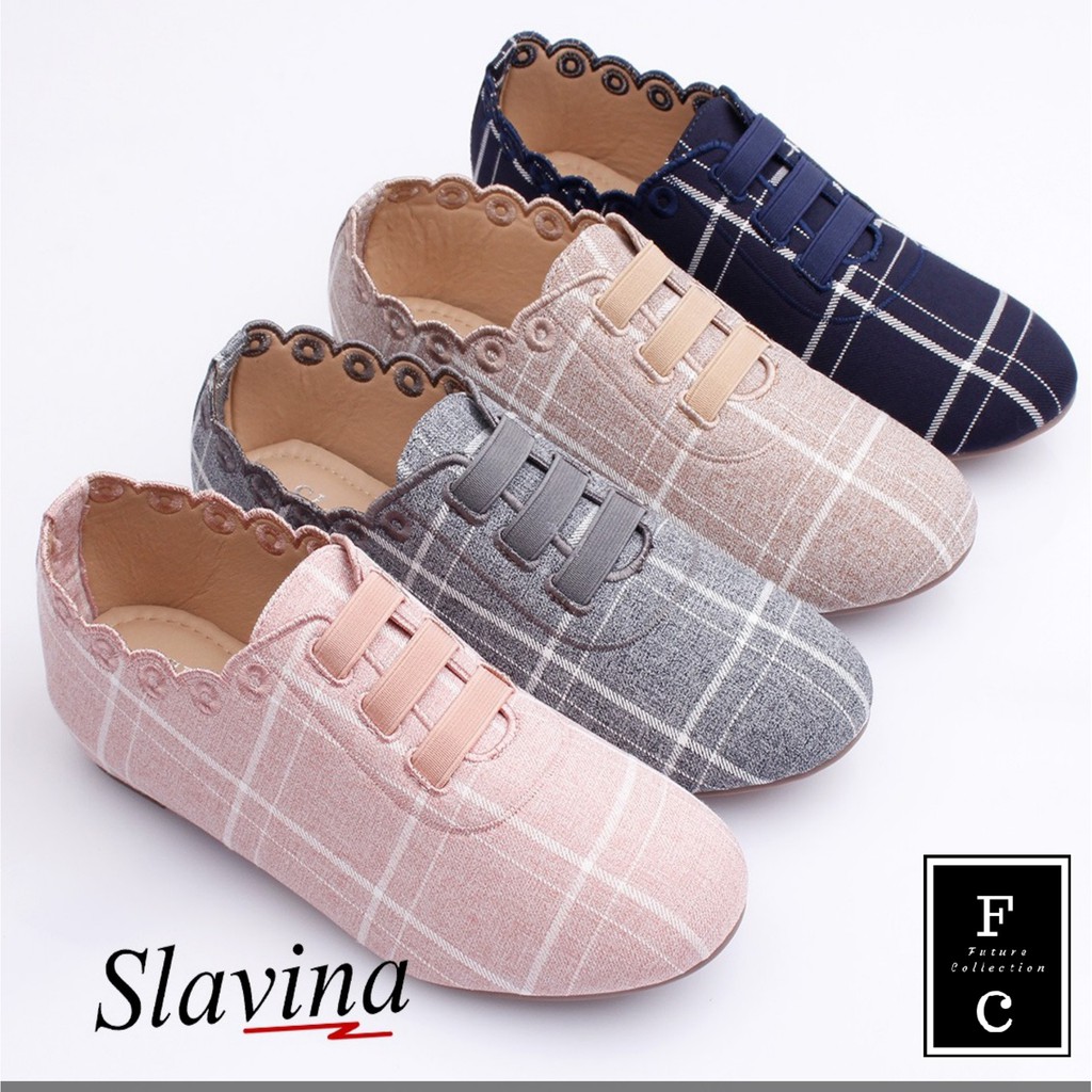 Sepatu Wedges Slavina Wanita FC_354