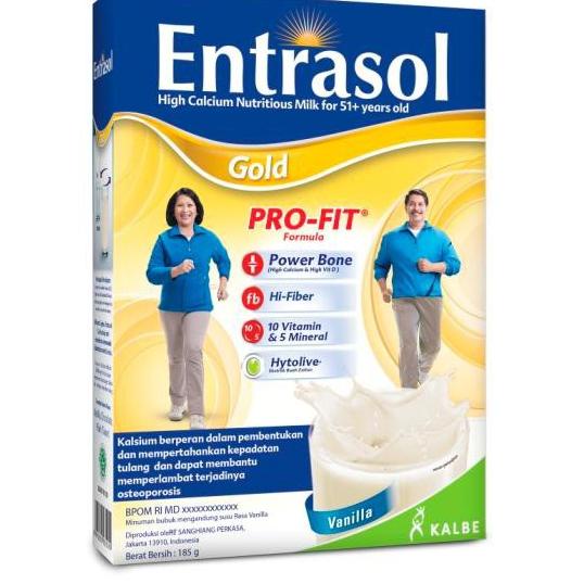 

[KODE PRODUK 230] Entrasol Gold Cokelat/Plain/Vanilla 175gr