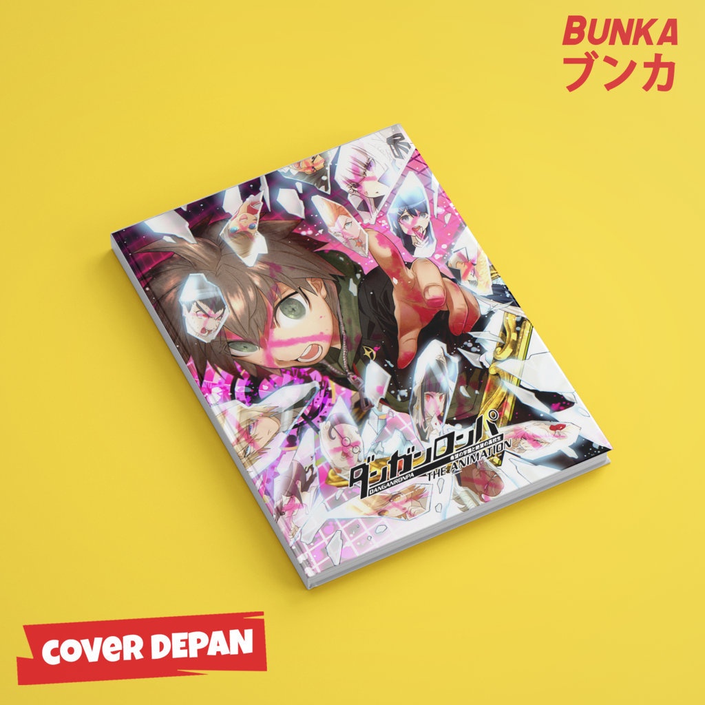 

Notebook Anime Danganronpa B Hardcover A5 Buku Tulis Catatan Notes Agenda Planner Jurnal