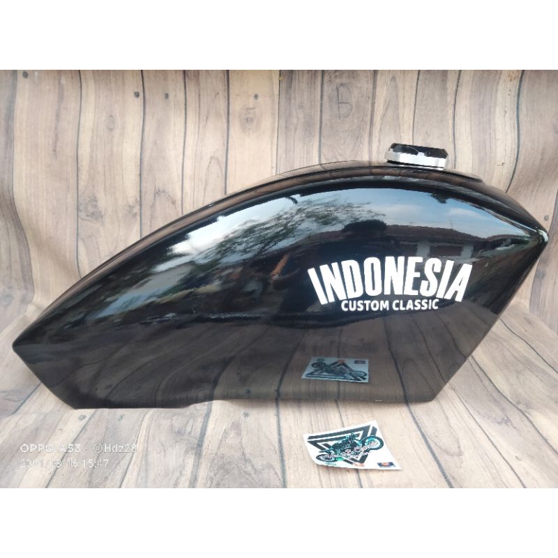 Tangki Custom Indian Bobber Tangki Elbo