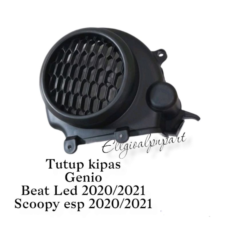 TUTUP KIPAS COVER TUTUP KIPAS RADIATOR GENIO BEAT DELUKE 2020/2021 SCOOPY 2020/2021