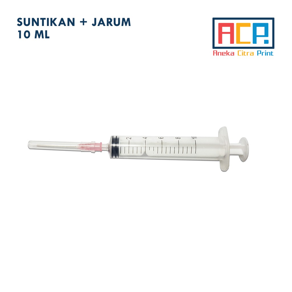 Spuit Suntikan Tinta dan Jarum 10 ml