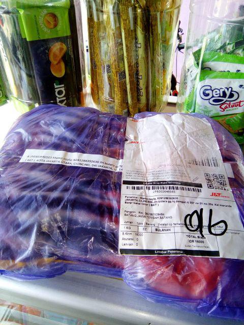 Matahari Gamis Kaos Pelangi Tiedye Batik Payung Jumbo Syari Adem