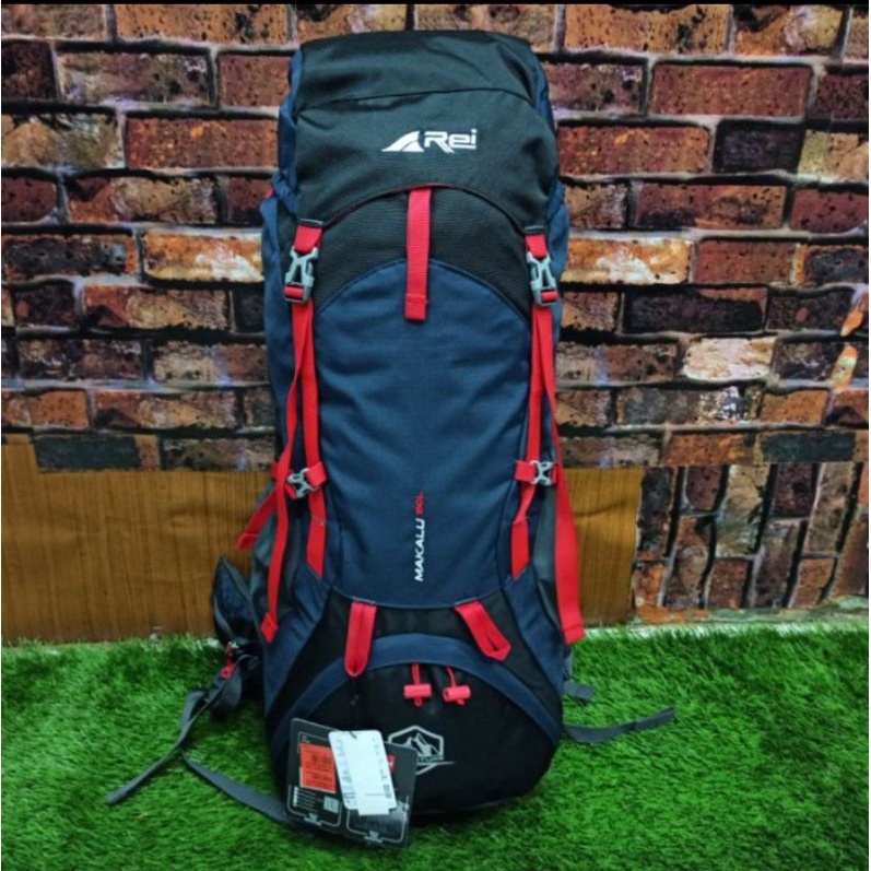 Tas Carrier Rei Makalu 60L+Raincover