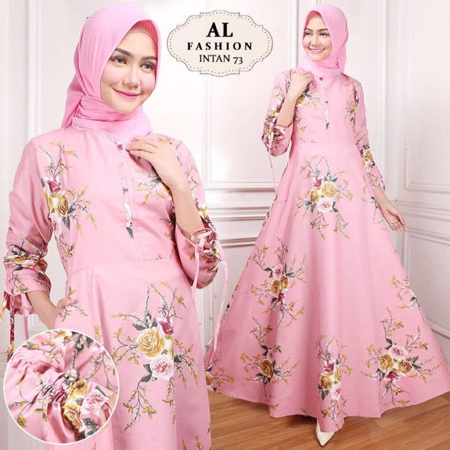 [BY_FASHION] AB Agen Baju Official Shop - MAXI INTAN