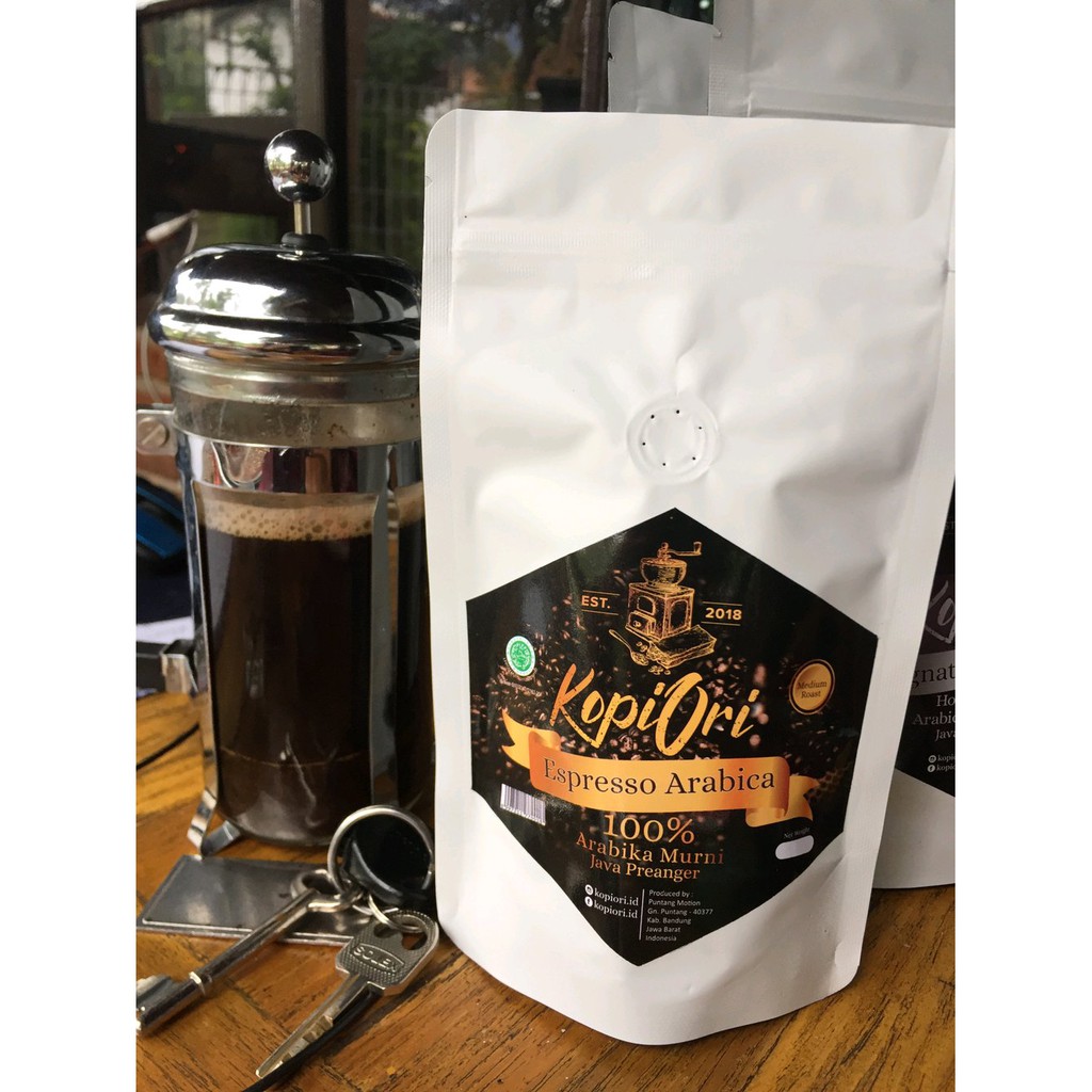 

KOPI ORI ESPRESSO ARABICA KHAS PUNTANG JABAR 500gr Terlaris