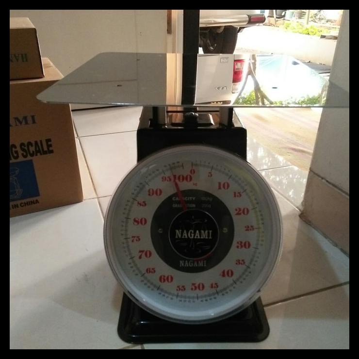 Timbangan Camry Duduk 100 Kg - Hitam Ori Kode 504