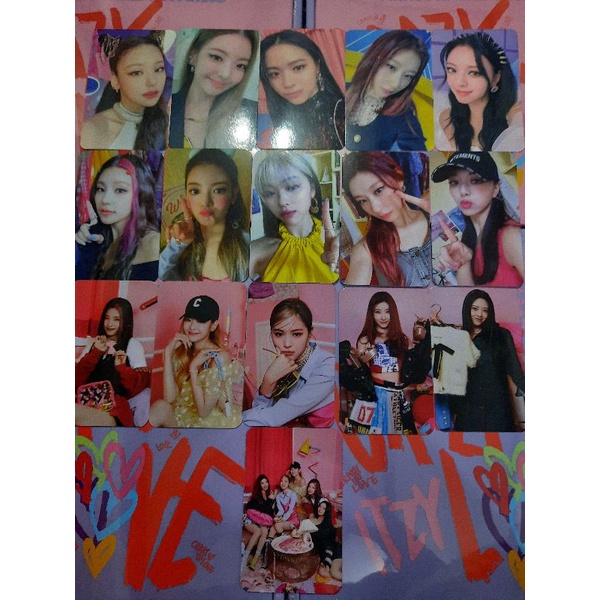 [ BOOKED ] PC ITZY CRAZY IN LOVE MECIMA
