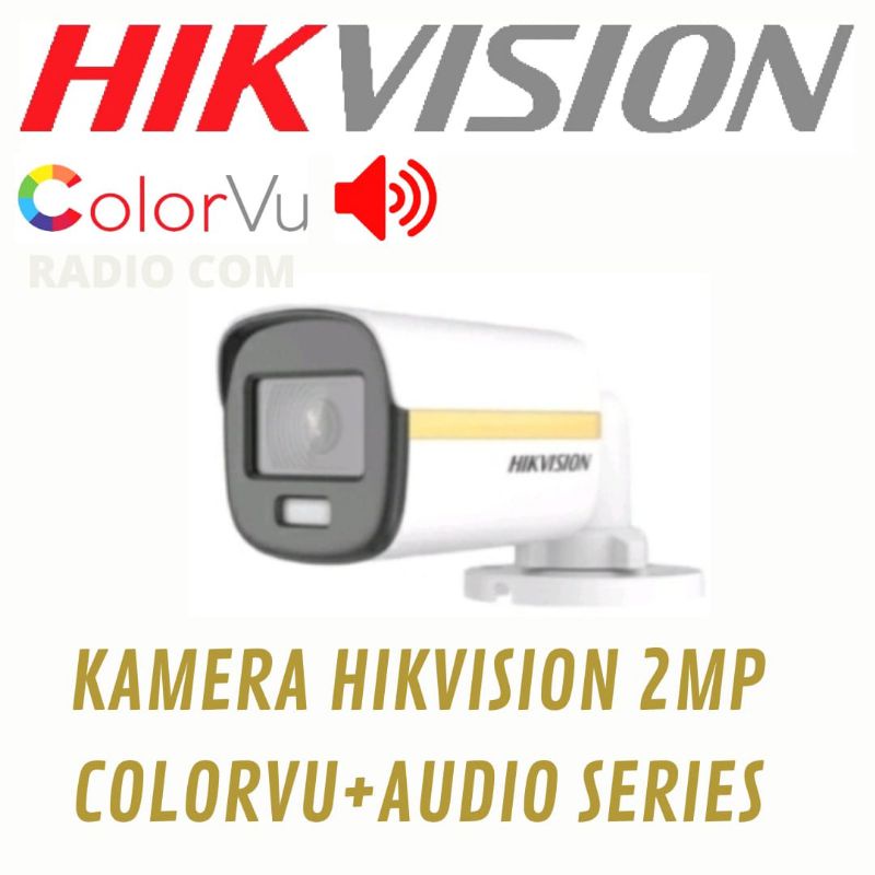 KAMERA CCTV HIKVISION COLORVU+AUDIO 2MP