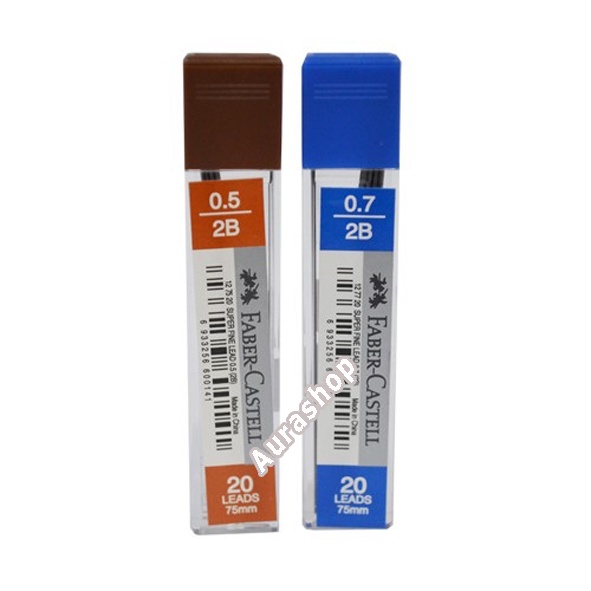 

ISI PENSIL MEKANIK 0.5 MM 2B FABER CASTELL / ISI PENSIL MEKANIK 0.7 MM 2B FABER CASTELL FINE LEAD