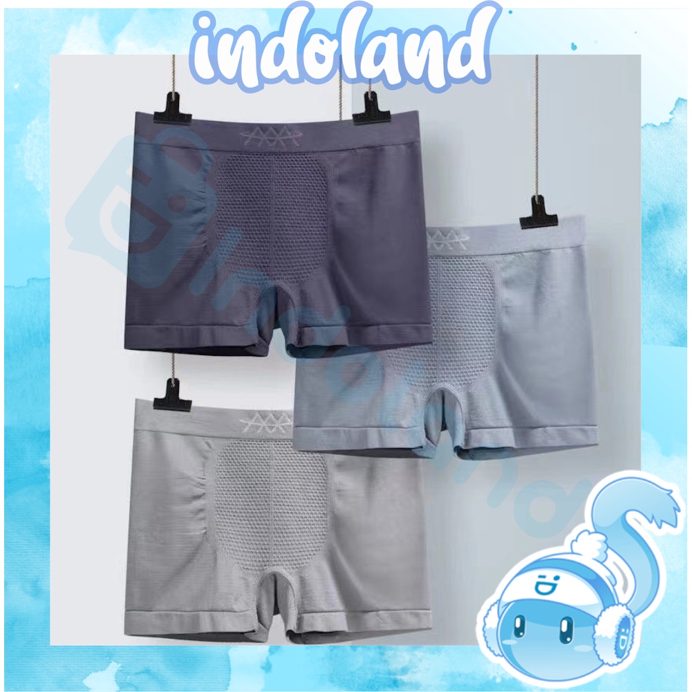 INDOLAND Celana Dalam Pria Boxer Murah New Melar B063