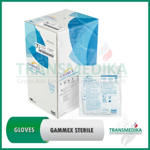 GAMMEX SARUNG TANGAN STERILE ORIGINAL ANSELL