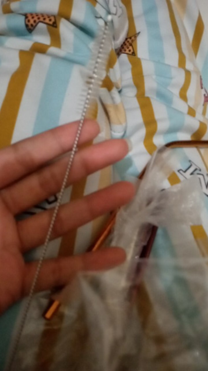 Sikat Sedotan Stainless Straw Jumbo Bubble Serbaguna