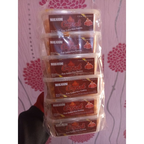 

makaroni sambal geprek murah meriah
