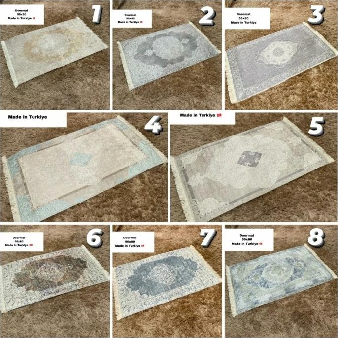 Keset Turki 50x80 / Door Mate Import Mewah Keset Soft