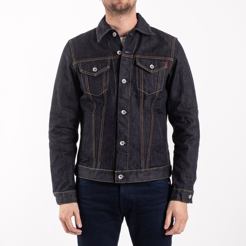 Iron Heart 14oz Indigo Selvage Denim Type III Jacket