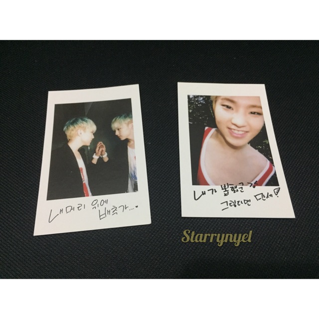 Seventeen Hoshi Boys Be Official Photocard Set