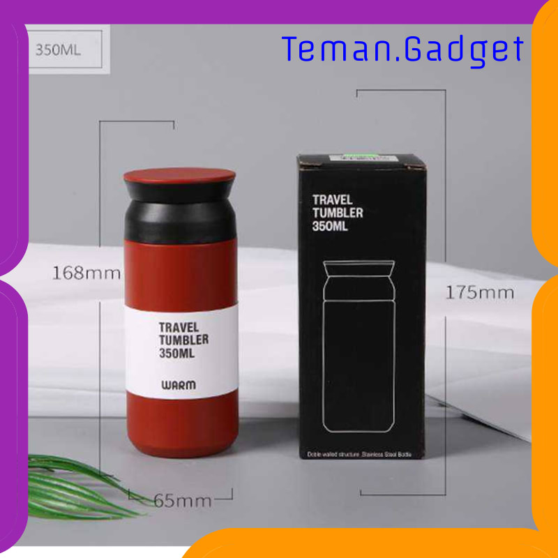 TG-OL032 BOTOL MINUM TUMBLER THERMOS STAINLESS STEEL 350ML - CY022