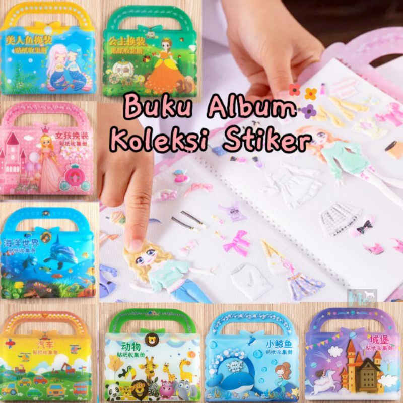 

Buku Album Stiker Koleksi Anak Bahan Plastik