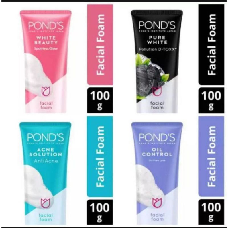 PONSD facial foam/sabun cuci muka 100 gram murah meriah