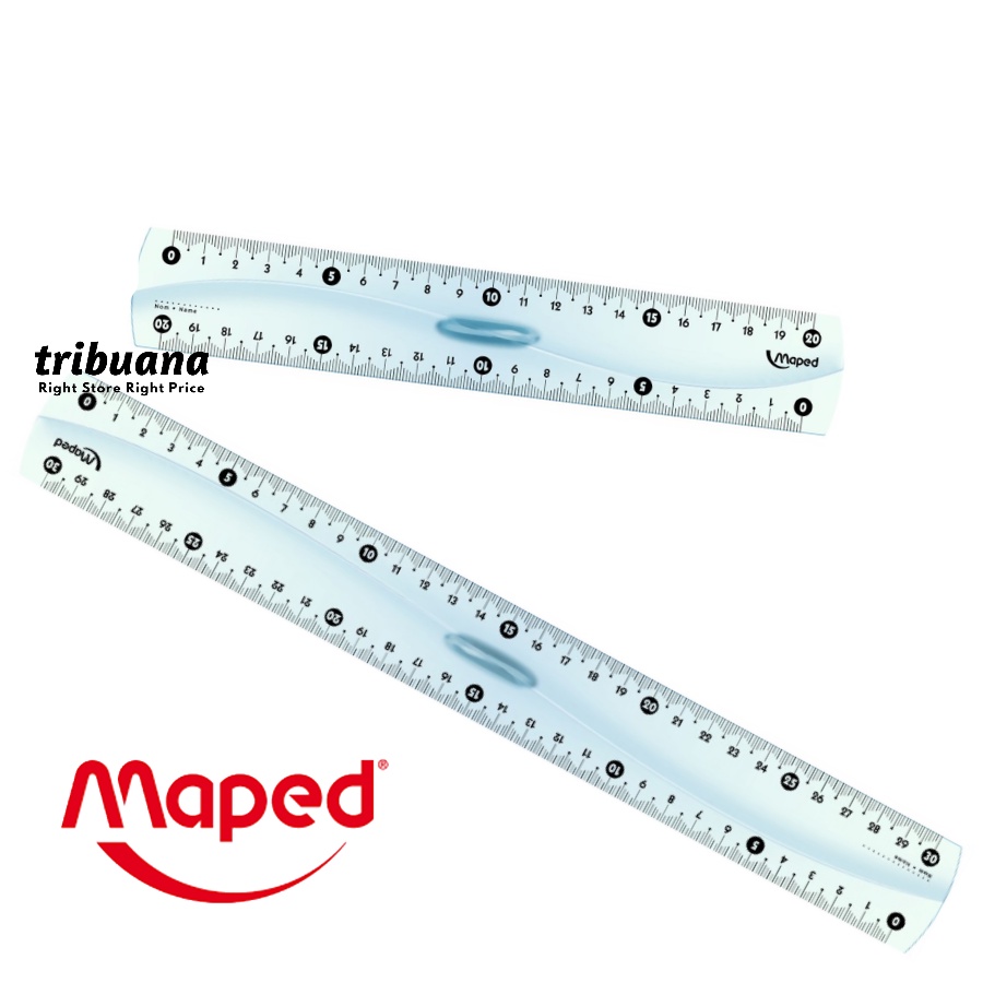 

Maped Penggaris Essentials With Handle