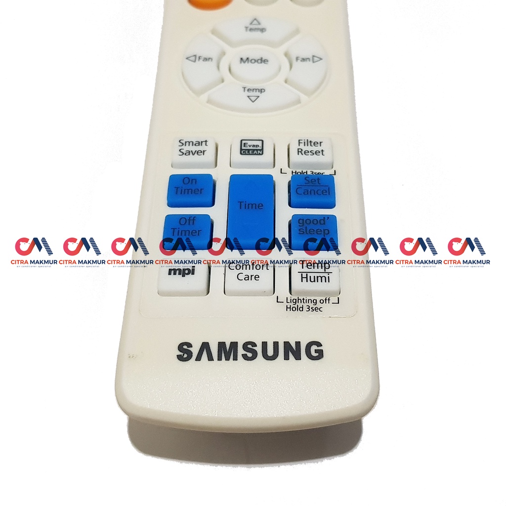 Remote AC Samsung Low watt Inverter LW ARC tipe original remot Biru plus Baterai 1 pk