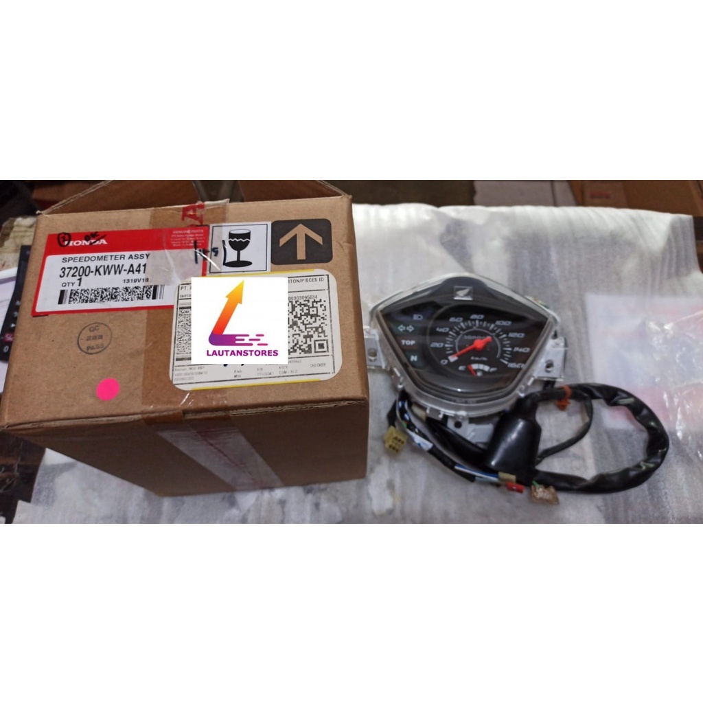 37200-KWW-A41 KILOMETER SPEEDOMETER REVO ABSOLUTE - bagian sisi kiri