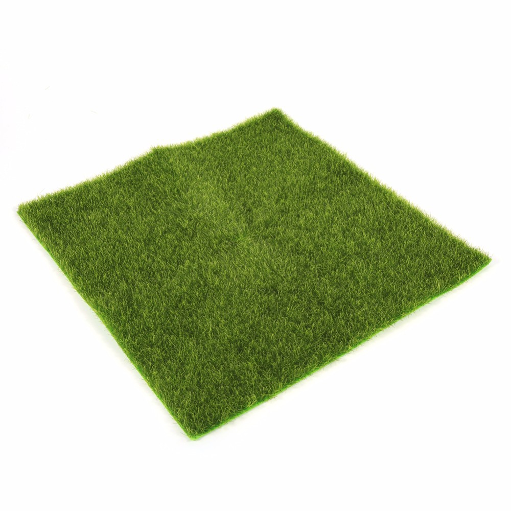 Rumput Sintetis Rumput Palsu 30x30cm Artificial Grass Landscape Rumput Futsal Dekorasi Taman Rumput