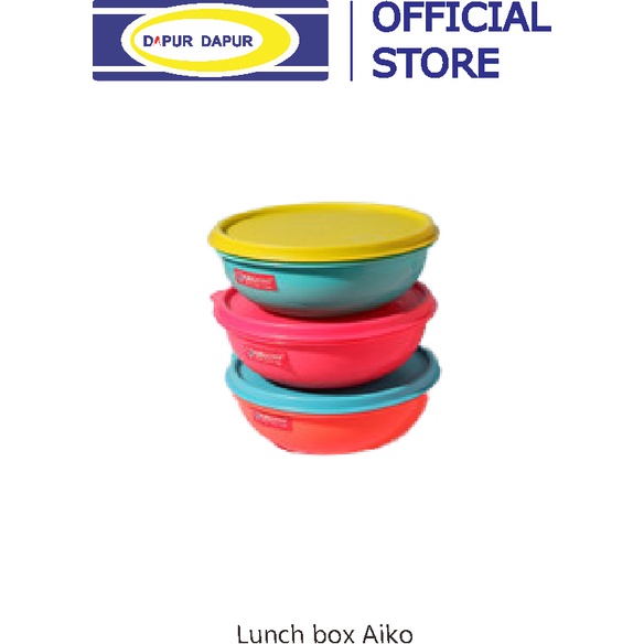 GBU Lunch box Aiko Bulat Sekat 3